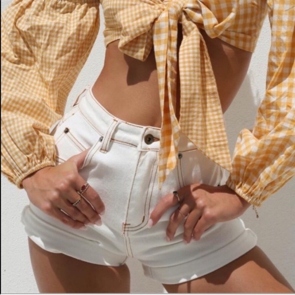 White Tiger Mist Shorts